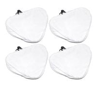 Yourspares 4 X Steam Mop Microfibre Cleaning Cloth Cover Pads Kit Fits Vax Bare Floor Pro, Bionaire, Coral and H2O