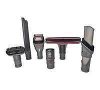 Yourspares 6 Piece Vacuum Accessory Kit | Complete Attachment Set | Includes Adaptor | compatible with Dyson DC24 DC25 DC27 DC29