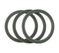Yourspares Fits Kenwood BL546, BL548, BL560, BL566, FP479 and FP480 Liquidiser Sealing Base Ring - Ridged (Pack Of 3)