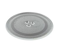 Yourspares Fits Russell Hobbs, Sainsburys, Samsung, Sanyo and Sharp Universal Microwave Turntable 245mm 9.5 Inches 3 Fixings Dishwasher Safe