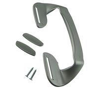 Yourspares Fits Samsung, Schreiber, Servis, Siemens, Smeg and Whirlpool Universal Silver Plastic Fridge Freezer Door Grab Handle