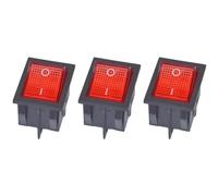 Yourspares Numatic ON/OFF Rocker Vacuum Cleaner Switch x 3 Fits BASIL NB200, BX190, BX390, EDWARD EVR370, EVR370, GEORGE, GVE370, HENRY, HENRY HVR200-22, HENRY PLUS HVR200P, HET200 and HETTY