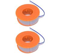 Yourspares Strimmer Spool and Line | 2 Pack 8m Pre-Wound 1.5mm | Replaces F016800002 | compatible with Bosch ART23 ART25 ART26