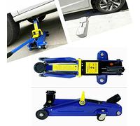 YouseaHome 2 Tonne Hydraulic Trolley Floor Jack Carrying Case Tyre Repair Tools Adjustable Extendable, Fits Almost Universal Cars