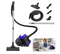 YouseaHome Cylinder Vacuums Cleaner with 2 in 1 Multi-Tool, Powerful Lightweight Floor & Carpet Bagless Vacuums Pet Vacuum Cleaner for Hard Floor & Carpet, 4M Long Cable