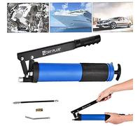 YouseaHome Grease Gun,Grease Gun with Grease,Heavy Duty Professional Pistol Grip Grease Gun 10000 PSI High Pressure Fit 600cc Cartridge Bundle Offer Grease Gun Holder with 10inch Hose
