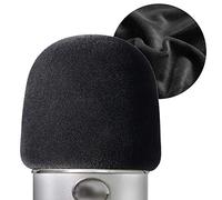 YOUSHARES Blue Yeti Windscreen - Mic Cover with Flocking Surface for Blue Yeti Microphone, Yeti Pro Condenser Microphones, Professional Yeti Mic Pop Filter