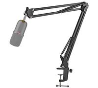 YOUSHARES Boom Arm Stand for HyperX SoloCast - Professional Adjustable Scissor Mic Stand Compatible with HyperX SoloCast Microphone by