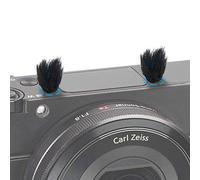 YOUSHARES Camera Mic Windscreen, 10 PCS Fur Wind Muff Wind Cover for Sony RX1 RX10 RX100 Digital Compact Cameras Built-in Microphone Outdoor Wind Filter