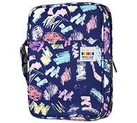 YOUSHARES Colored Pencil Case 166 Slots Pen Case Organizer With Handy Wrap & Zipper, Multilayer Holder for Prismacolor Colored Pencils & Gel Pen (Letters)