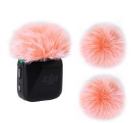 YOUSHARES DJI Mini Mic Wind Muff - 2 Packs Mic Windshield for DJI Mic Mini Wireless Lavalier Microphone to Reduce Wind Noise(Pink)