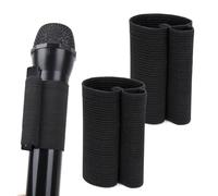 YOUSHARES Handheld Microphone Elastic Sleeve, Attach Handheld Mic (Shure SM58, Behringer XM8500) on Sony TX660/TX650 for Clearer Audio for Weddings,Toasts,Interviews and DJ Hosting(2pcs)