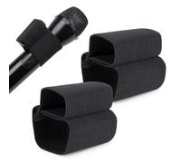 YOUSHARES Handheld Microphone Elastic Sleeve, Compatible with Attach DJI Mic 2 Wireless on Handheld Mic (Shure SM58, Behringer XM8500) for Clearer Audio for Weddings,Toasts,Interviews,DJ Hosting(2pcs)