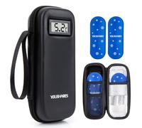 YOUSHARES Insulin Cooler Travel Case with Temperature Display - Insulin Pen Case with 2 Ice Packs TSA Approved, Small Insulated Medication Cool Travel Bag for Munjaro GLP-1 Injection Diabetes Supplies