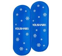 YOUSHARES Insulin Ice Packs for Insulin Case - 2 Packs Insulin Cooler Bag Nylon Ice Packs for Insulin Cooler Travel Case Reusable Ice Packs (2 Packs)