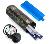 YOUSHARES Medicine Cool Bag - Portable Insulin Pen Case 48H Cooling, TSA Approved Insulin Cooler Travel Case with Ice Pack for Diabetes Supplies, Holds 1-5 Insulin Pens (Camouflage)