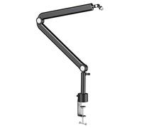 YOUSHARES Mic Arm for HyperX QuadCast Mic - Premium Microphone Boom Arm Stand with Extension Tube, Compatible with Blue Yeti Microphones, Most Mic