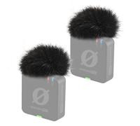 YOUSHARES Mic Cover for Rode Wireless Pro, Wind Muff Dead Cat Pop Filter Compatible with Rode Wireless Pro Wireless Microhpone System, Reduce Background Noise Improved Sound Quality (2 Pcs)