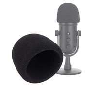 YOUSHARES Microphone Windscreen Foam Mic Covers Foam Pop Filter Compatible with Razer Seiren V2 Pro or Razer Seiren V2 X Mic, to Blocks Out Plosives