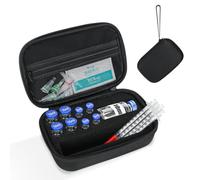 YOUSHARES Peptide Case, 9 Slots Multi-Size Insulin Vial Holder for Fridge