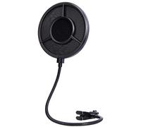 YOUSHARES Upgraded 6-layer Microphone Pop Filter - Compatible with Blue Yeti, HyperX QuadCast, Razer Seiren and Other Mic, Metal Pop Filter for Mic with Flexible 360°Gooseneck
