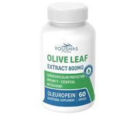 YOUSHAS Olive Leaf Extract 800mg - by Dr. Sabir -Immune Support Supplement - 60 Capsules for Natural Immune Health & Antioxidant Benefits -Non-GMO, Vegan, and Gluten-Free Formula-Halal