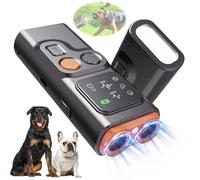 YOUSHEME BarkGuard - Bark Guard Anti Barking Device for Dogs, 2024 New Dog Bark Deterrent Device with HD Display and LED Flashlight, Stop Bad Behavior Without Yelling or Swatting,Rechargeable