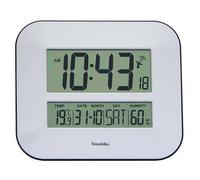 Youshiko Jumbo Lcd Radio Controlled Wall Clock Yc8010