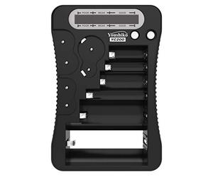 Youshiko Latest 2026 Version intelligent Battery Tester LCD Display Multi-Purpose Checker for Batteries (AA, AAA, C, D, N, 9V, CR123A, CR2, CRV3, 2CR5, CR-P2, Button Cells)