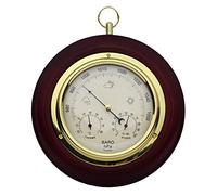 Youshiko (Latest 2026 Version) Traditional 3 in 1 Weather Station, diameter 21.5cm Combined Barometer Temperature Humidity and Forecaster Dial