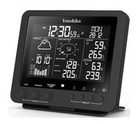 Youshiko Official Uk Version Radio Control Weather Station Yc9386, 5-In-1 Wireless Sensor