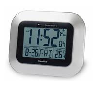 Youshiko Radio Controlled Lcd Wall Mountable And Desk Clock Yc8022
