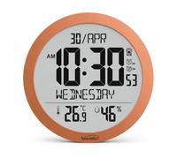 Youshiko Radio Controlled Wall Clock Jumbo XL 30cm (UK & Ireland Version/Premium Quality/Clear Display) Temperature Humidity display