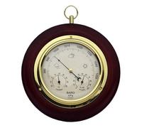 Youshiko Traditional 3 In 1 Weather Station Combined Barometer Temperature Humidity And Forecaster Dial
