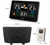 Youshiko Weather Station With Out Door Sensor Radio Controlled Clock ( Official Uk Version ) Barometric Pressure