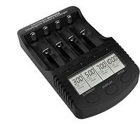 Youshiko YC5000 Professional Standard Intelligent Battery Charger (Official UK Version) for 3.7V Li-ion rechargeable & 1.2V Ni-MH/CD rechargeable batteries ：AAA, AA, SC, C + USB Port