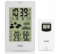 Youshiko Yc9331 Wireless Weather Station, (Official Uk Version) Radio Controlled Clock Temperature Humidity, Barometric Pressure,