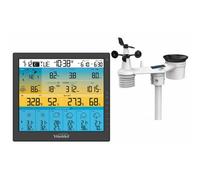 Youshiko Yc9395 Official Uk Version , 6-Day Forecast Wi-Fi Weather Station 7-In-1