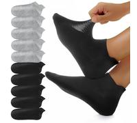 YouShow Women's Socks Mens Socks Black Walking Socks Mens 6-11 Grey Mens Sports Socks 10 Pairs Mens Black Socks Size 9-12 Uk Running Socks Anti Blister Moisturising Socks for Women