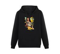 YOUSICHUANG Victoria Justice 80S Image Tour Hoody Unisex Ptinted Hoodies Long Sleeve Men's Hooded with Pocket Black XXL