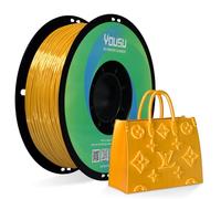 YOUSU Silk TPU Filament 1.75mm,Flexible 95A TPU 3D Printer Filament, 1kg Spool (2.2 lbs), Dimensional Accuracy +/- 0.02 mm,Silk TPU Gold