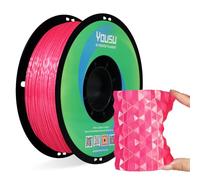 YOUSU Silk TPU Filament 1.75mm,Flexible 95A TPU 3D Printer Filament, 1kg Spool (2.2 lbs), Dimensional Accuracy +/- 0.02 mm,Silk TPU Pink