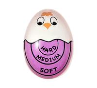 YOUTAI Egg Timer, Color Changing Indicator for Soft Medium Hard Eggs, Reusable and High-Resolution Egg Boiling Tool , Kitchen Accessories Cooking Artifact(purple)