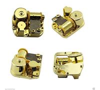 Youtang 18 Note Windup Gold Plating Clockwork Mechanism DIY Music Box Movement,Tune:Happy Birthday