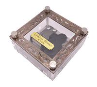 Youtang Clear Acrylic 18-note Wind-up Musical Box,Musical Toys,Play O Tannenbaum(Silver Movement)