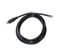 Youtang PS/2 to RJ12 6Pin Replacement Cable Compatible with Fanatec Pedals/Shifters to Fanatec Wheels (Crimped,2.0m)