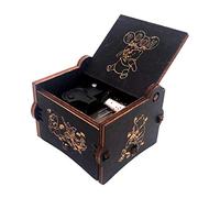 Youtang Winnie the Pooh Music box Carved Wood Musical Box Clockwork Mechanism Mucial Gift for Christmas,Birthday,Valentine's Day