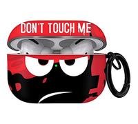 Youtec for Airpods Pro 2nd Generation Case 2022, Don't Touch Me for Airpods Pro 2 Cover with Keychain Soft Cute Shockproof Cover for Women Men Compatible Apple AirPod Pro 2,red