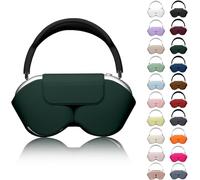 Youtec for Apple Airpods Max Case,Headphones Protective Case for AirPod Max Supports Sleep Mode, Anti-Scratch and Anti-Dust,Airpod Pro Max by PU Leather,Dark Green 2