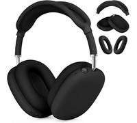 Youtec Silicone Case for AirPods Max - Anti-Scratch Ear Pad, Ear Cups, and Headband Cover - Soft Protector Accessories for Apple AirPods Max (Black)